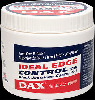 Dax Ideal Edge Control With Black Jamaican Castor Oil 4oz/113g
