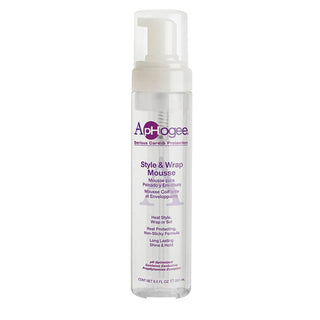 Aphogee Style & Wrap Mousse 8.5oz/251ml