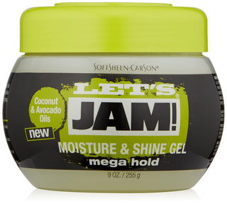 Let's Jam Moisture & Shine Gel Mega Hold 9oz/255g