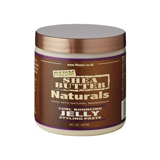Mazuri Shea Butter Naturals Curl Bouncing Jelly Styling Paste 8floz/237ml