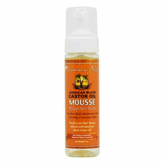 Sunny Isle Jamaican Black Castor Oil Mousse Wrap/Set/Twist 7.oz