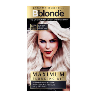 Jerome Russell Bblonde Maximum Blonding Kit No 1 Maxium Blonde (for light to dark brown hair)