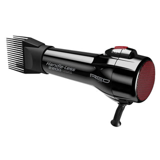 Red Handle-Less 2200 Ceramic Hairdryer