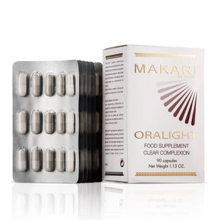 Makari Oralight Food Supplement Clear Complexion - 90 capsules 1.13oz