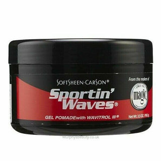 Softsheen Carson Sportin Waves Gel Pomade With Wavitrol 99.2g/3.5oz