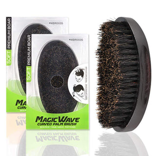 Magic Wave Curved Palm Brush - WBR003S