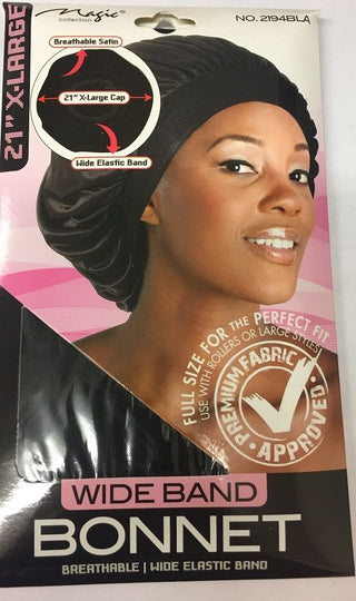 Magic Collection Wide Band Bonnet - 2194BLA