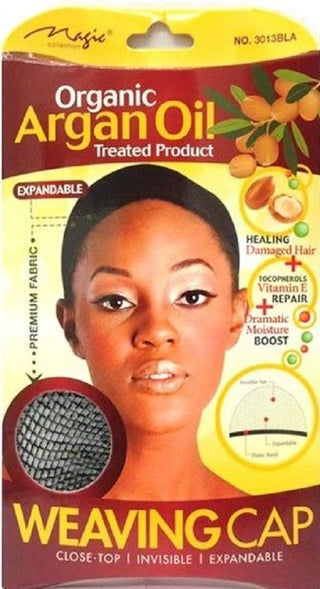 Magic Collection Organic Argan Oil Weaving Cap - 3013BLA