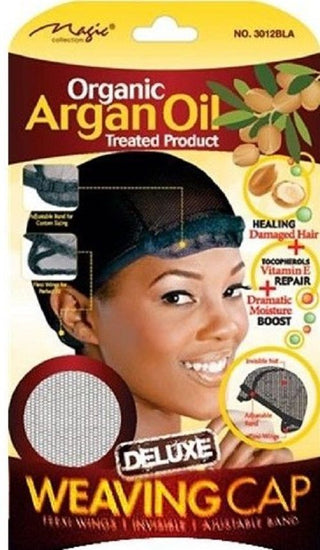 Magic Collection Organic Argan Oil Weaving Cap - 3012BLA
