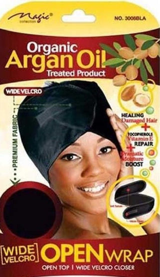 Magic Collection Organic Argan Oil Treated Open Wrap - 3008BLA