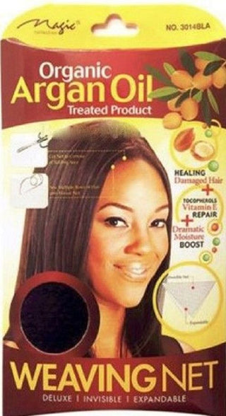 Magic Collection Organic Argan Oil Treated Weaving Net - 3014BLA