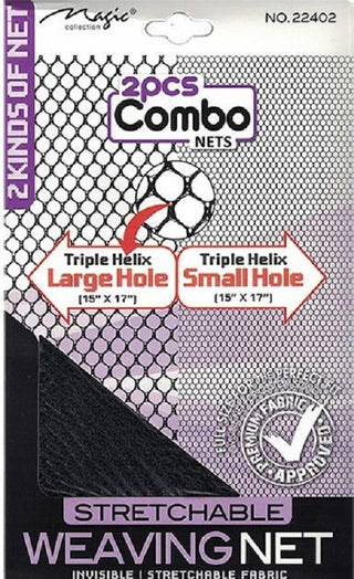 Magic Collection 2pcs Combo Nets Stretchable Weaving Net - 22402