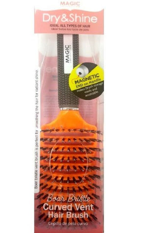 Magic Collection Boar Bristle Curved Vent Hair Brush - 2482