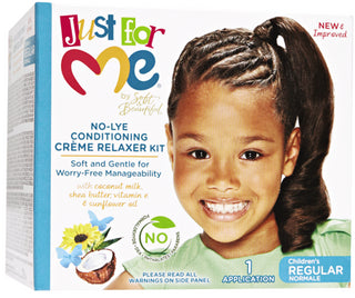 Just For Me No Lye Conditioning Creme Relaxer Kit - 1 Application