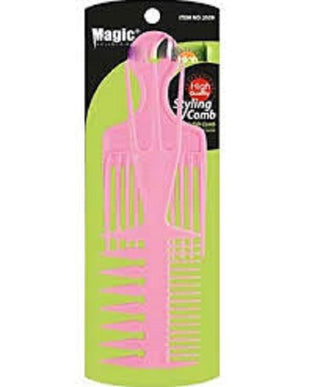 Magic Collection Double Fish Comb & Rake Handle Comb - 2509
