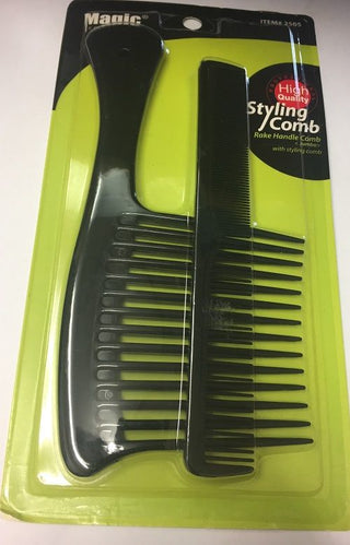 Magic Collection Styling Comb Jumbo Rake Handle Comb - 2505