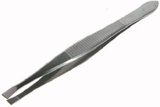 La Beaute Tweezer Straight Stainless Steel 221-08