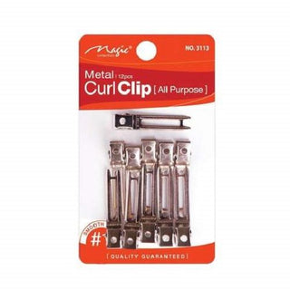 Magic Collection Metal 12Pcs Curl Clip - 3113