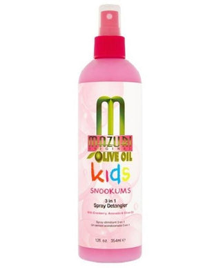 Mazuri Olive Oil Kids Snookums 3 In 1 Spray Detangler 354ml-12oz