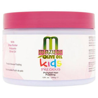 Mazuri Olive Oil Kids Precious Ponytail Hair Pudding 340g/12oz