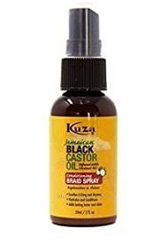 Kuza Jamaican Black Castor Oil Conditioning Braid Spray 59ml/2oz