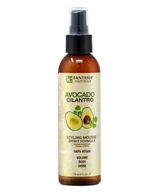 Fantasia IC Naturals Avocado Cilantro Styling Mousse Spray Formula 178ml