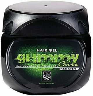 Gummy Hair Gel Maximum Hold Extreme Look Keratin 220ml/7.5oz