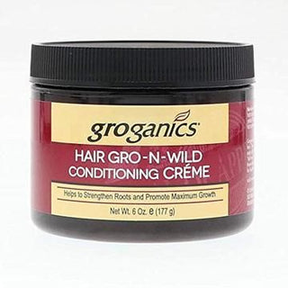 Groganics Hair Gro-N-Wild Conditioning Creme 6oz/177g