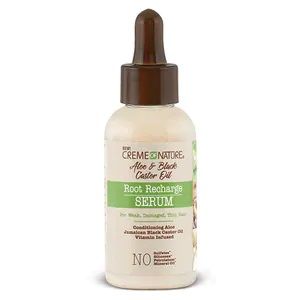 Creme Of Nature ALOE & BLACK CASTOR OIL Root Recharge Serum 1.7oz/50ml