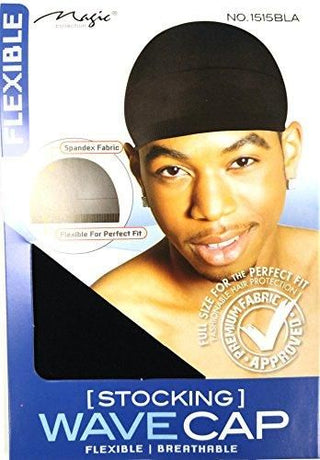Magic Collection Stocking Wave Cap - 1515BLA