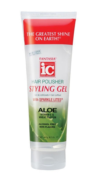 Fantasia IC Hair Polisher Styling Gel With Sparkle Lites -247g/8.7oz