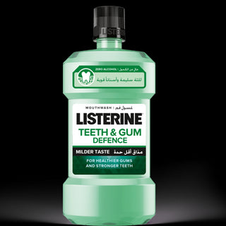 Listerine Teeth & Gum Defence Milder Taste 500ml