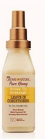 Creme Of Nature PURE HONEY Break Up Breakage Leave In Conditioner 236.5ml/8oz
