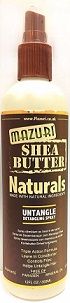 Mazuri Shea Butter Naturals Untangle Detangling Spray 355ml/12oz