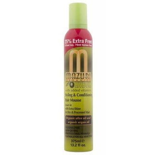 Mazuri Olive Oil Styling & Conditioning Hair Mousse 13.2oz