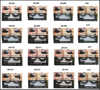 MEXFECTQR 3D Handmade Eyelashes