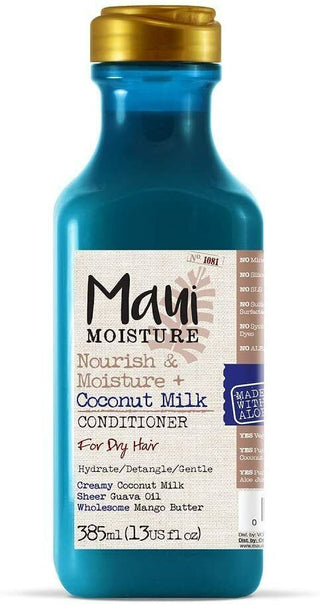 Maui Moisture Hair Care Nourish Coconut Milk Conditioner 13fl.Oz