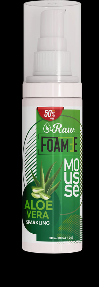 RAW Foame Mousse Aloe Vera Sparkling-300ml/10.144 fl.oz