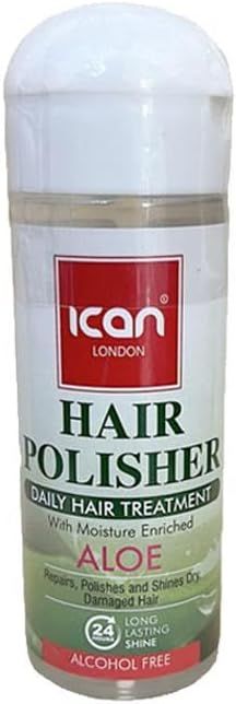 ICAN London Hair Polisher Daily Hair Treatment With Moisture Enriched Aloe-207ml/7 fl.oz