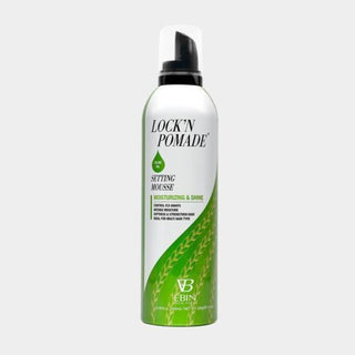 EBIN Braid Formula Moisturizing & Shine Setting Mousse with Olive Oil -354 ML/12.49 FL.OZ