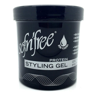 Sofn'free Protein Styling Gel (BLACK) 170g/6oz