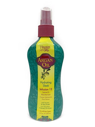Hawaiian Silky Argan Oil Infusion 12 Leave-In Moisturizer 238ml/8oz