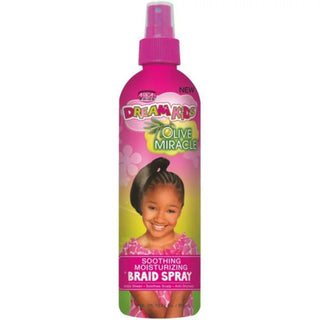 African Pride Dream Kids Olive Miracle Soothing Moisturizing  Braid Spray  355ml -12oz