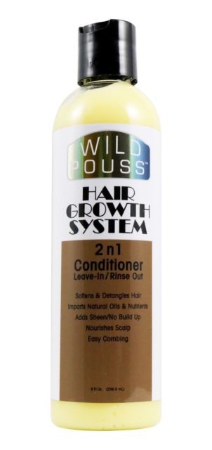WILD POUSS HAIR GROWTH SYSTEM 2 IN 1 CONDITIONER 236.5ML/8OZ