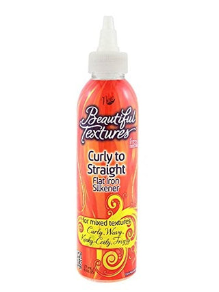 BEAUTIFUL TEXTURES CURLY TO STRAIGHT FLAT IRON SILKENER 177ML/6OZ