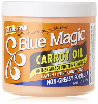 Blue Magic CARROT OIL Leave In Styling Conditioner 390g/13.75oz