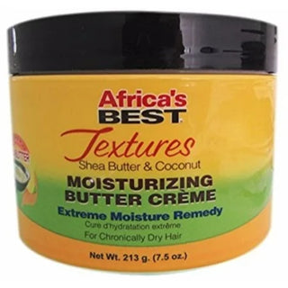 Africa's Best Textures Shea Butter & Coconut Moisturising Butter Creme 213g/7.5oz