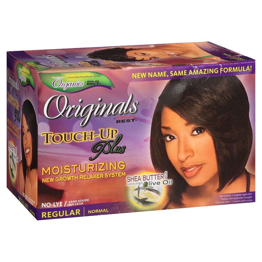 ORGANICS BY AFRICA'S BEST TOUCH UP PLUS MOISTURIZING NEW GROWTH RELAXE ...