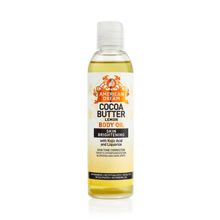 American Dream Skin Nourishing Cocoa Butter Body Oil Lemon -200ml/6.76 fl.oz