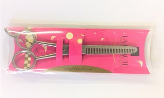 La Beaute Thinning Scissors With Hook 6.5